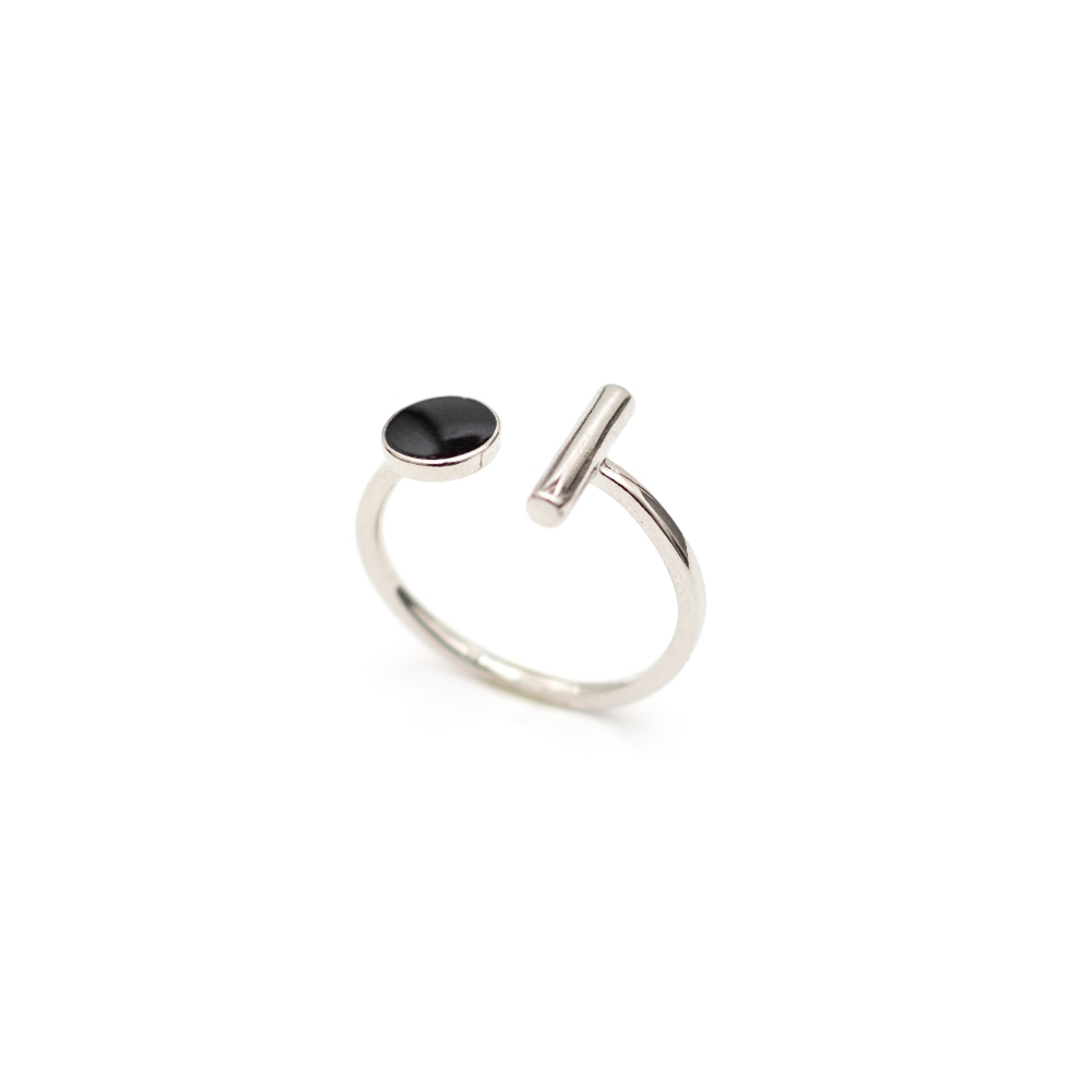 Geometric Bar Ring - Picture 5 of 7
